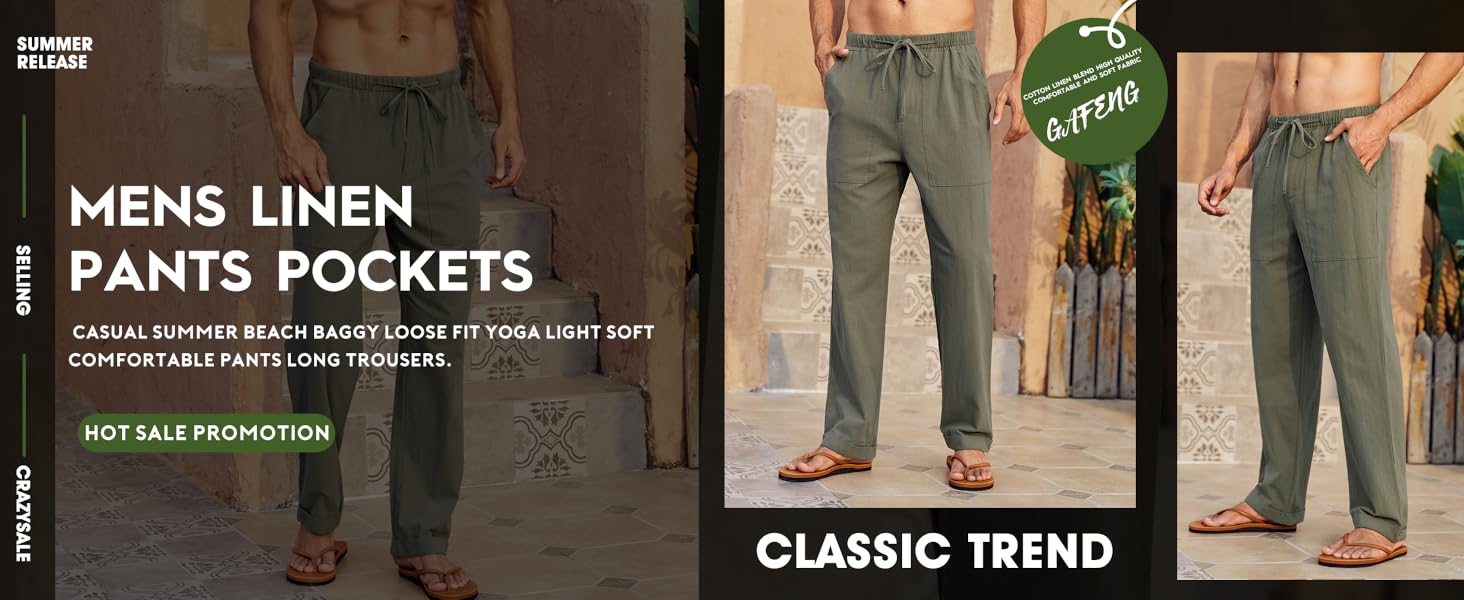 linen pants for men