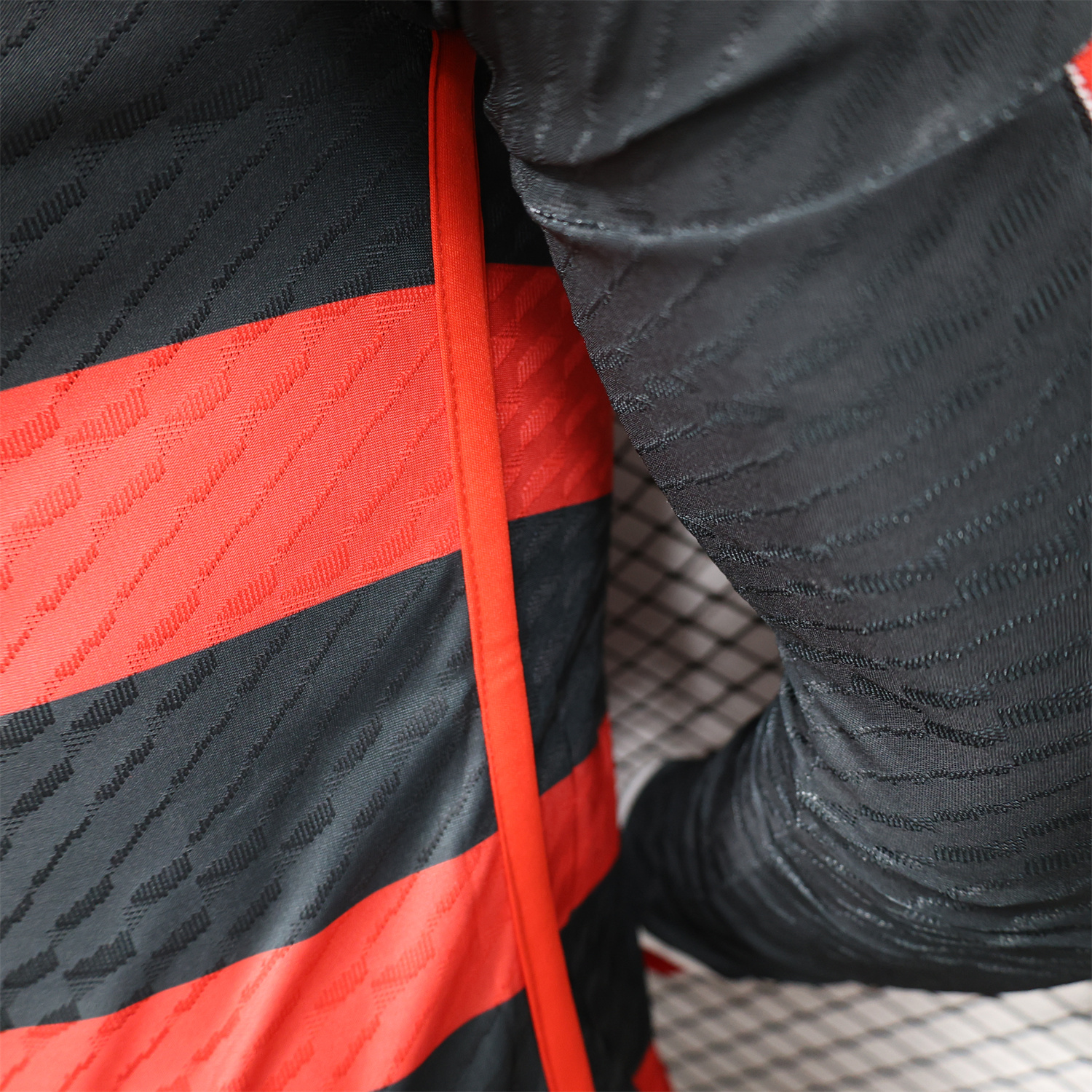 foot-Flamengo 25-26 Home Jersey with Sponsors - Player Version