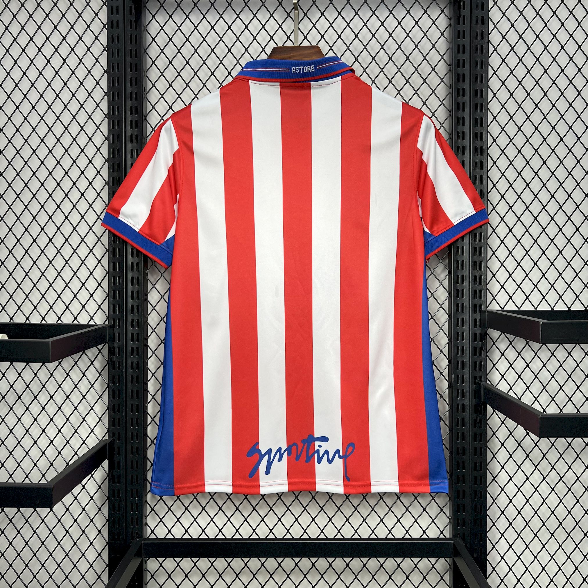 ManixJersey.com | Retro Sporting de Gijon 2002-03 Home Jersey -Customize Name, Number and Patch | Worldwide Shipping