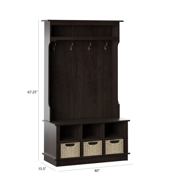 Bridget Hall Tree with Open Storage