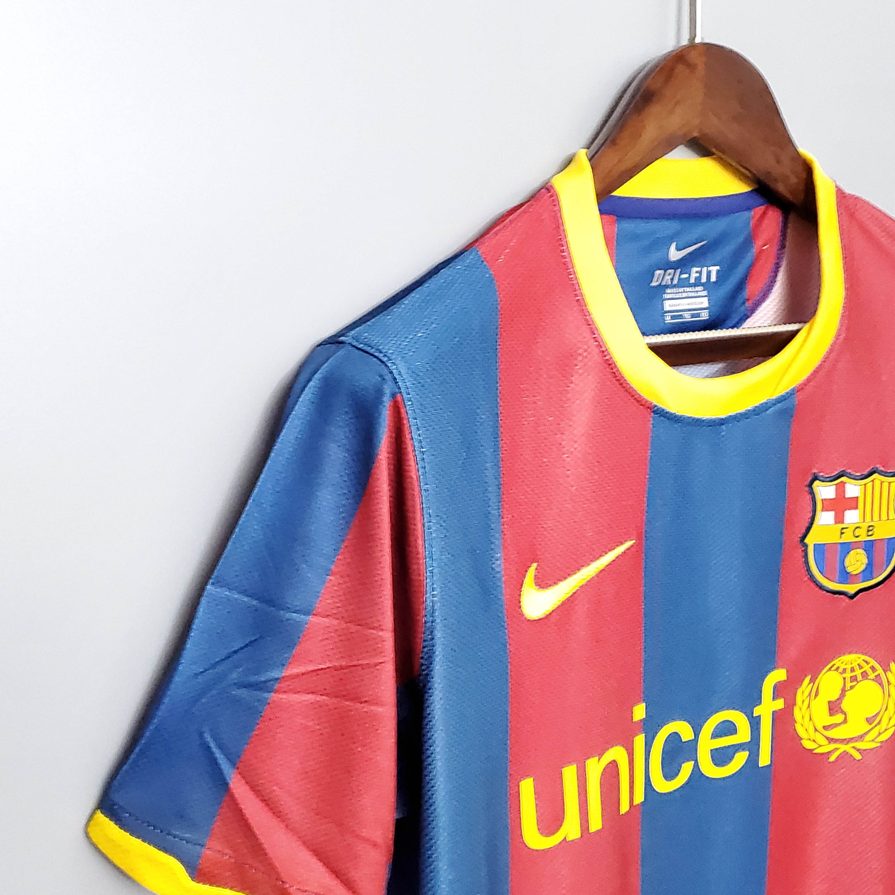 2010/2011 Retro Barcelona Home Football Shirt 1:1 Thai Quality:football jersey mysite: unitedjerseyfootball 邓江浪:football