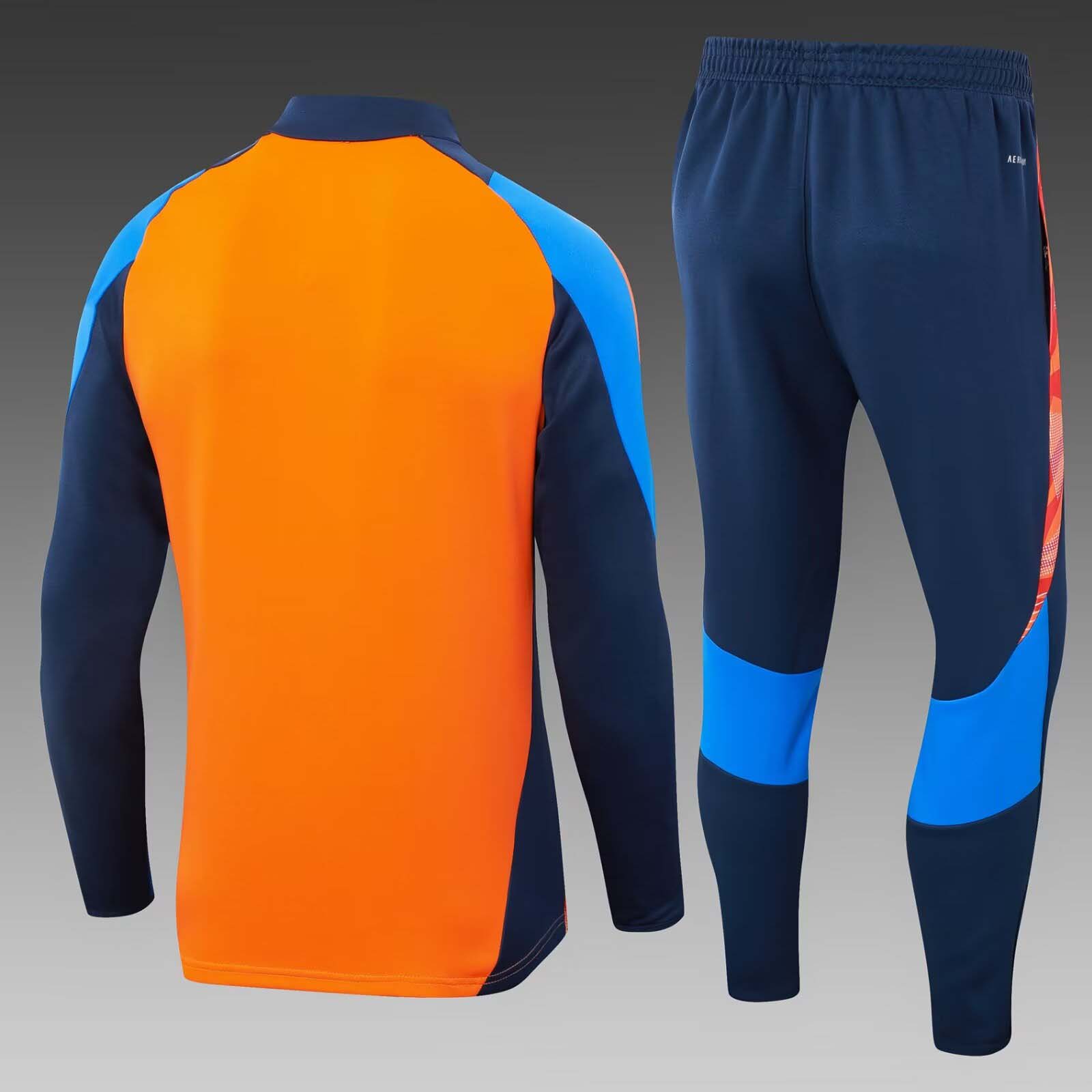 2024/2025 Juventus Half-Pull Training Suit Orange Football Shirt 1:1 Thai Quality Set:football jersey mysite: unitedjerseyfootball 邓江浪:football