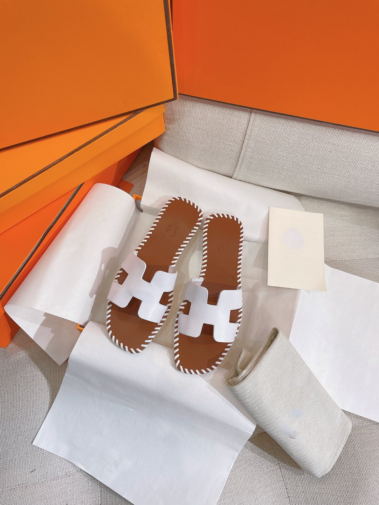 0RAN SANDAL Braided Calfskin WHITE、mysite、Cacoeks