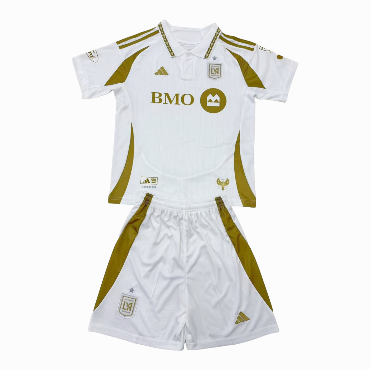 Funinjersey-Los Angeles FC 2025 Away Men's Adult Jersey Set - Fans Version