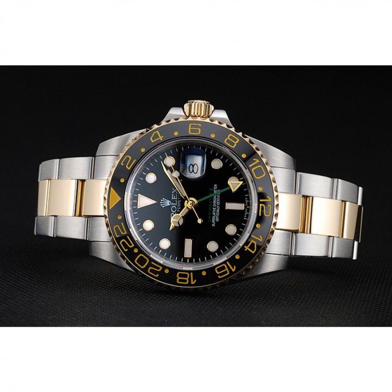 Superclone Rolex GMT-Master II 40mm Black Dial 80295-fasswatch