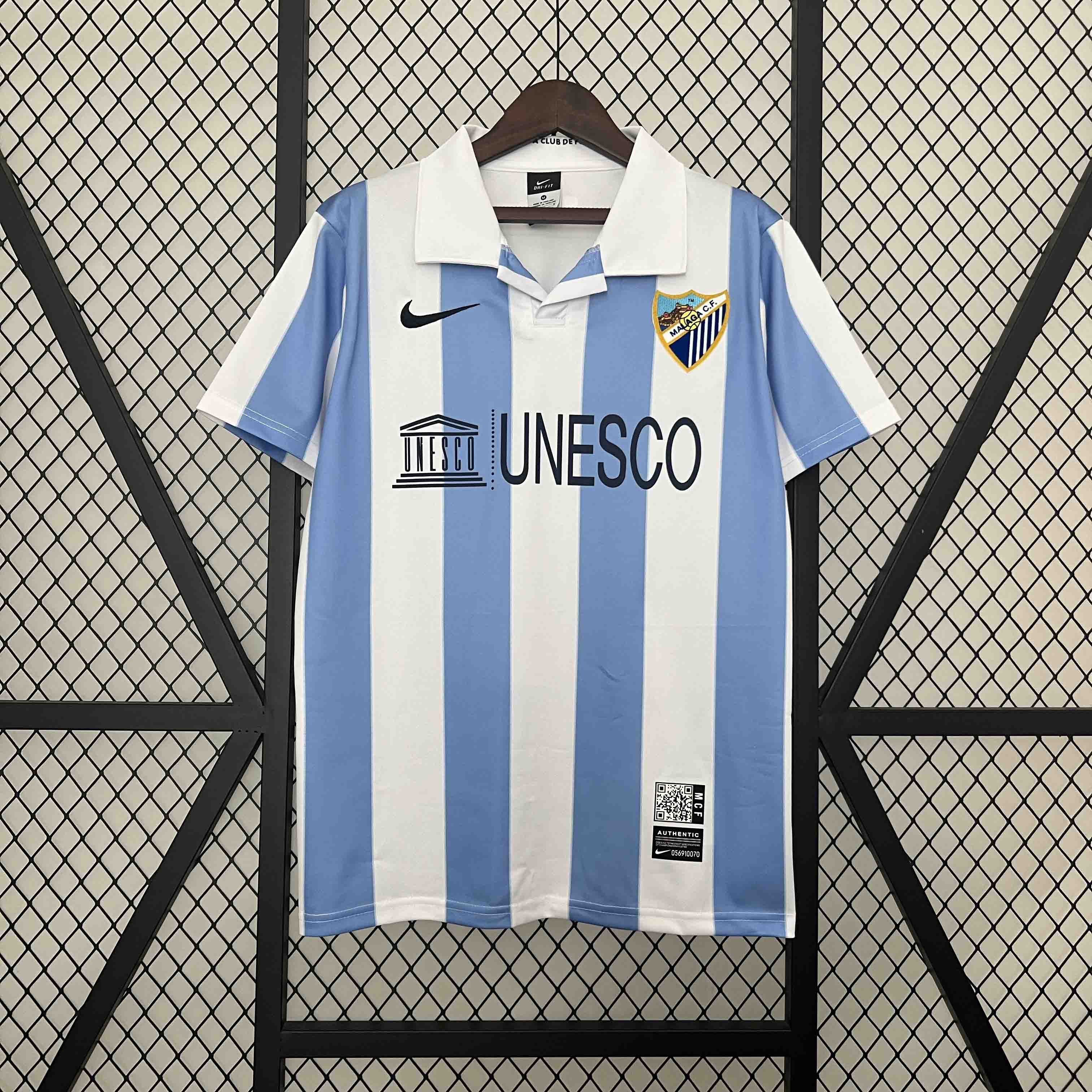 Higojerseys-Retro Málaga 2012-13 Home Stadium Jersey