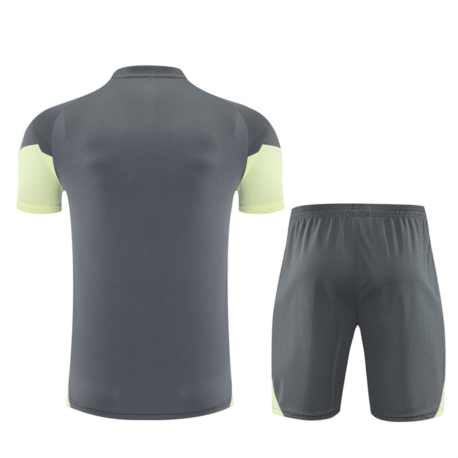 UltraTrikot-Real Madrid 25-26 Short-Sleeve Training Set - Deep Grey Top and Shorts