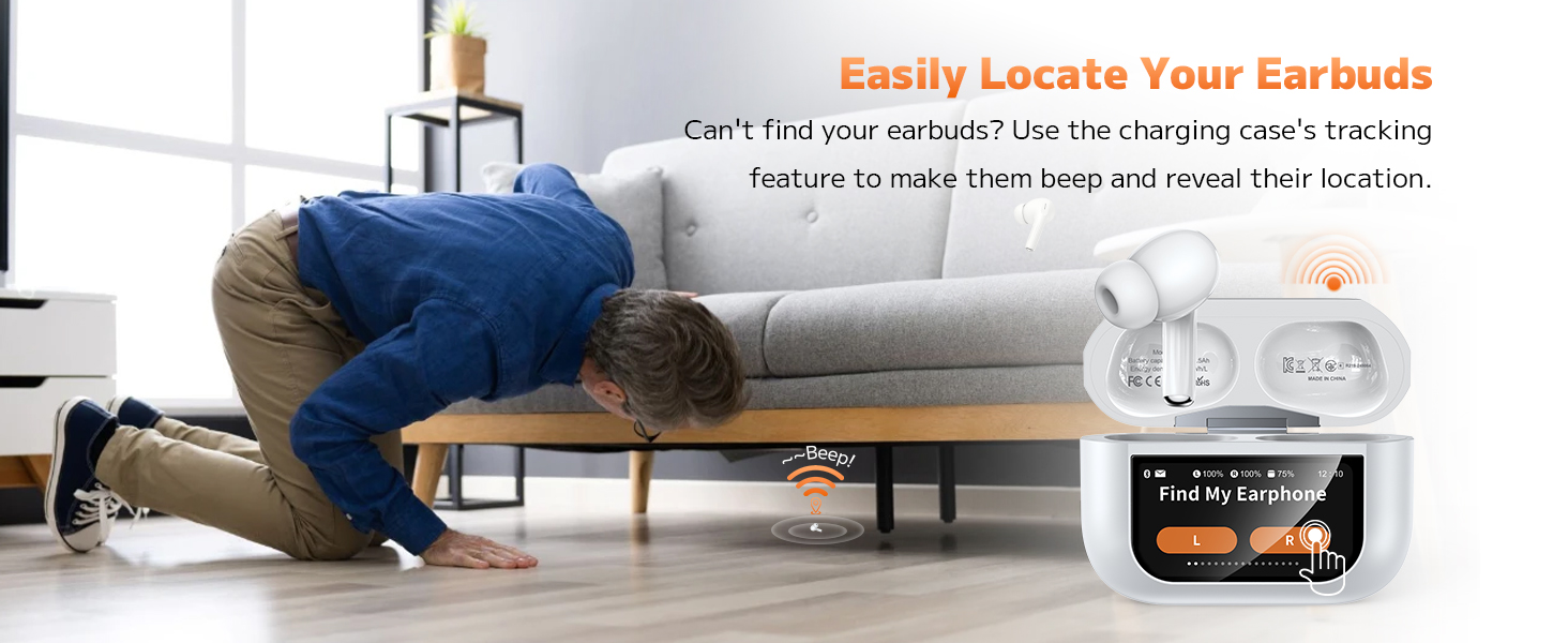 Easily Locate Your Earbuds