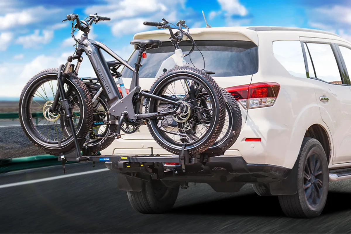 Bundle Sale - Magicycle Deer Step-over E-Bike With A Hitch Bike Rack、mySite、bearsvspackers