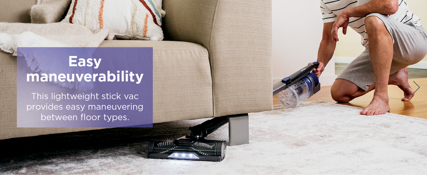 Easy maneuverability