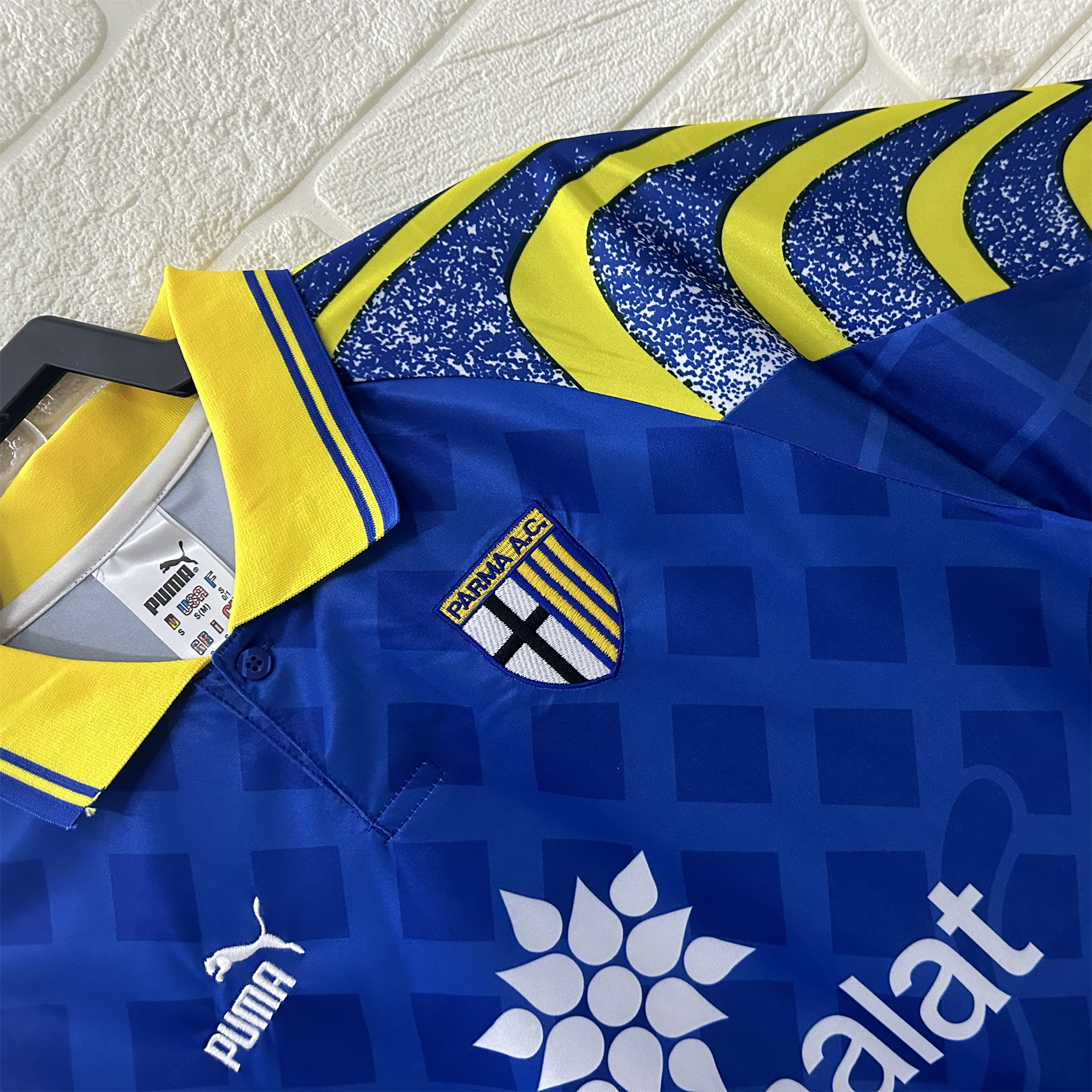ManixJersey.com | Retro Parma 1995-96 Third Jersey - Fans Version -Customize Name, Number and Patch | Worldwide Shipping