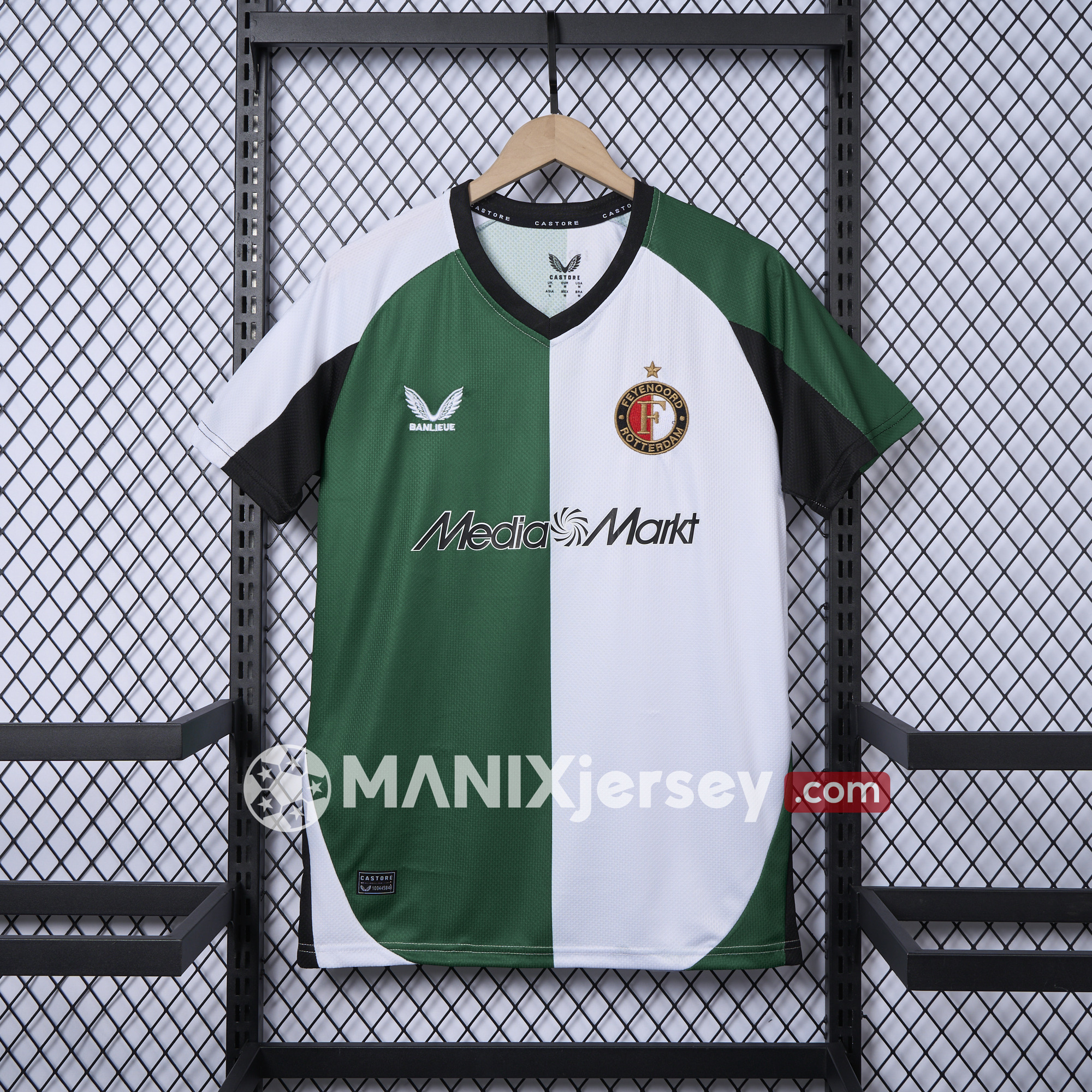 ManixJersey.com | Feyenoord 24-25 Third Jersey - Fans Version -Customize Name, Number and Patch | Worldwide Shipping