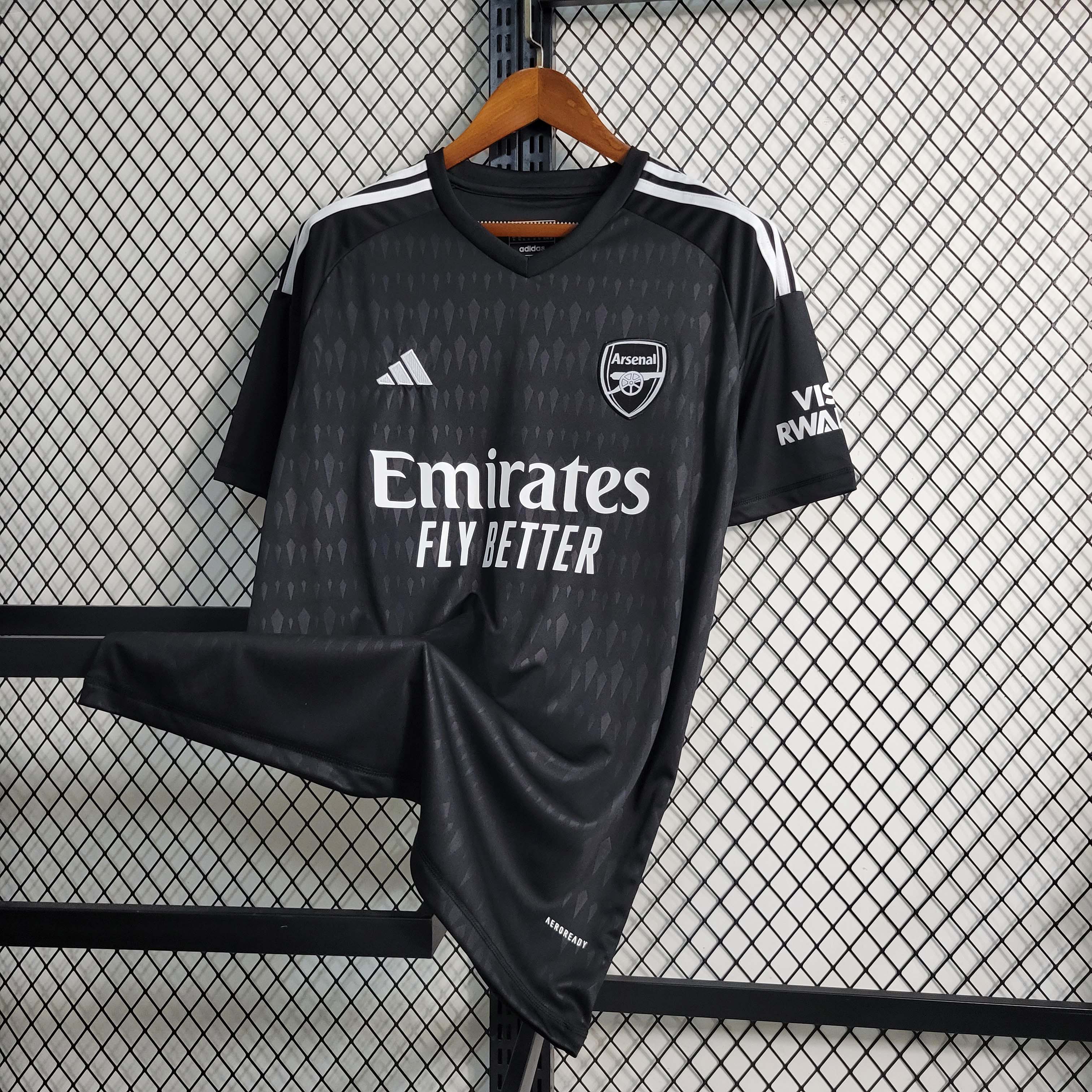 2023/2024 Arsenal Goalkeeper Black Soccer Jersey:football jersey mysite: unitedjerseyfootball 邓江浪:football