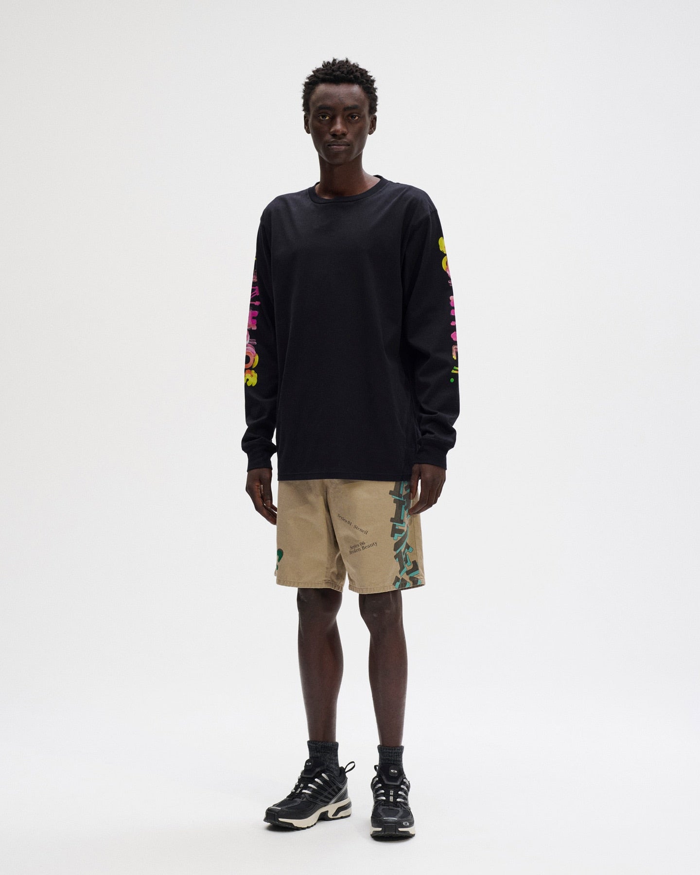 SOPHNET. 25S/S SIMON TAYLOR: LOGO CHINO SHORTS  SOPH-250076 