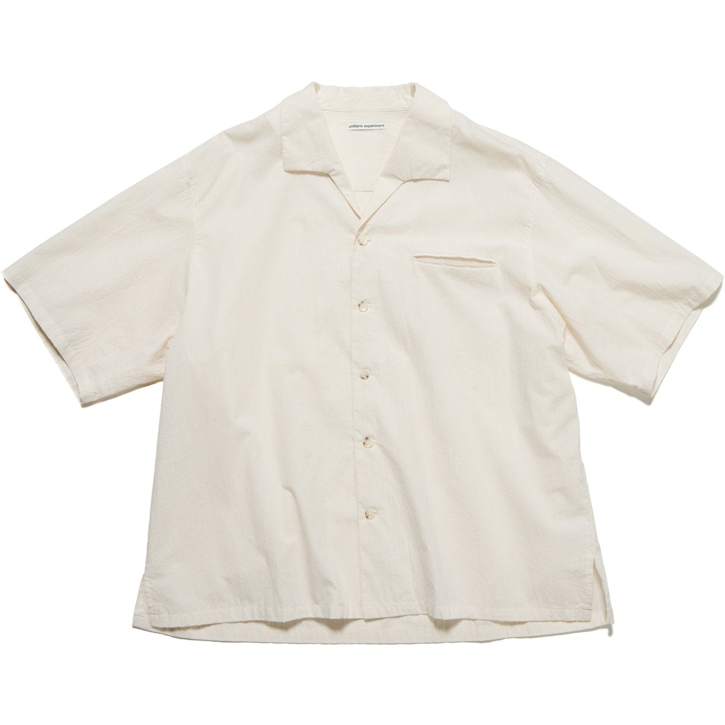 uniform experiment 25S/S S/S ITALIAN COLLAR SHIRT  UE-250025 