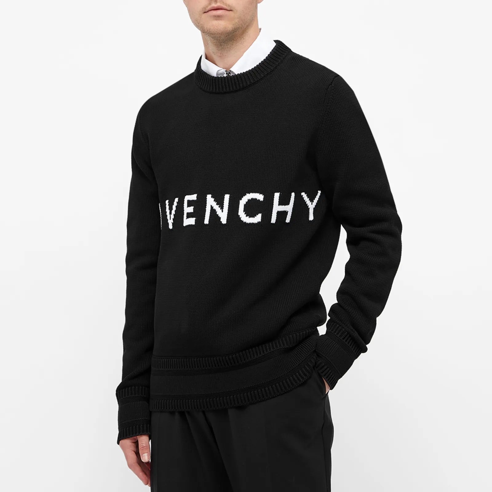 Givenchy 4G Logo Cotton Crew Knit Sweater、mysite、Cacoeks