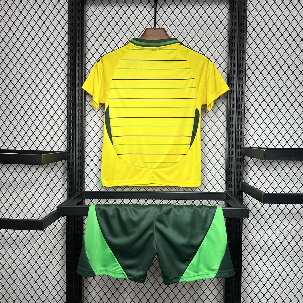 ManixJersey.com | Celtic 24-25 Away Kids Kit -Customize Name, Number and Patch | Worldwide Shipping