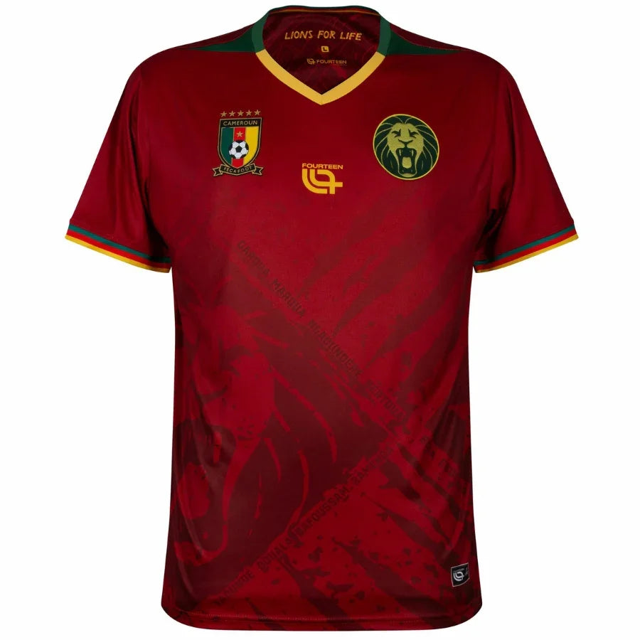 Cameroon Away Fan Jersey 2025/26-mysite Custom Football Kit- Nextkits