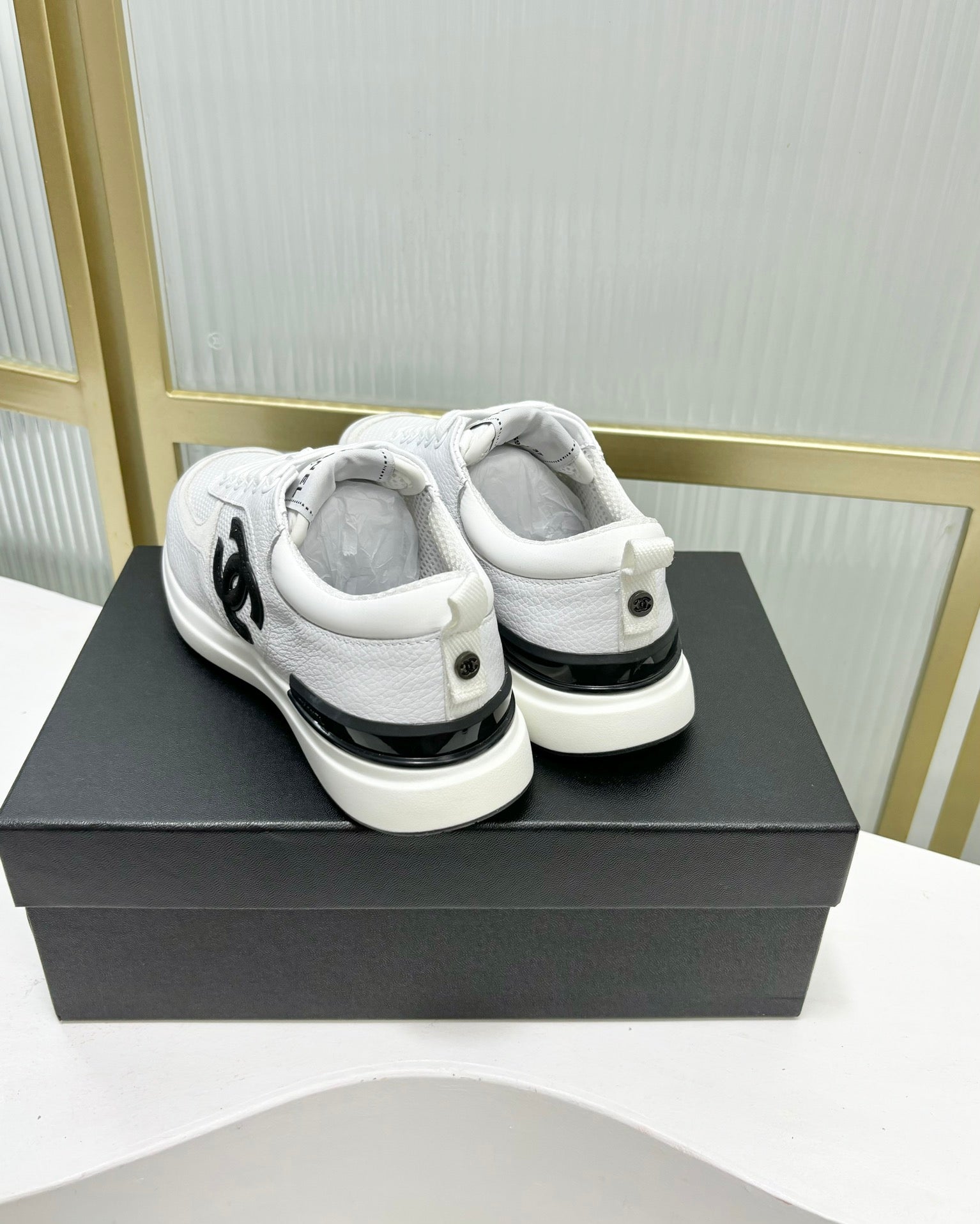 SNEAKER IN WHITE SUEDE AND BREATHABLE MESH、mysite、Cacoeks