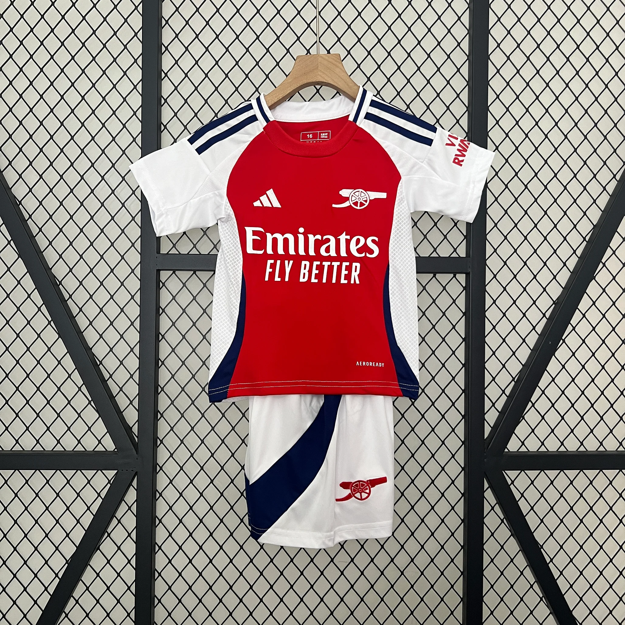 2024/2025 Arsenal Home Football Shirt 1:1 Thai Quality Kids Size:football jersey mysite: unitedjerseyfootball 邓江浪:football