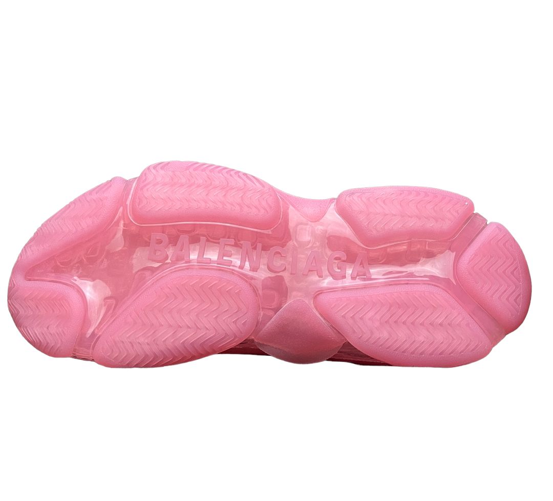 Balenciga Triple S Clear Sole Sneaker in Pink、mysite、Cacoeks