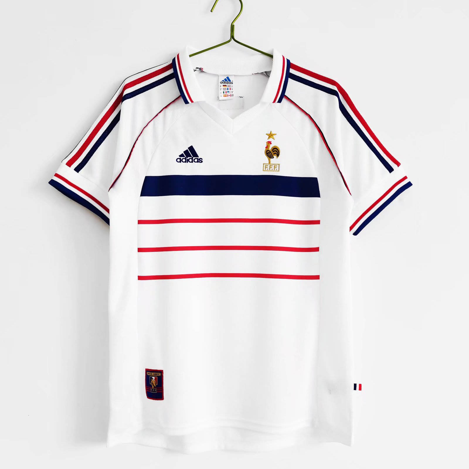 1998 Retro France Away Football Shirt-mysite Custom Football Kit- Nextkits