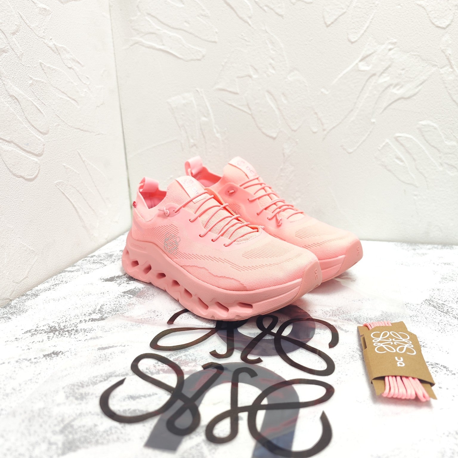 CLOUDTILT SNEAKER IN BLUSH PINK RECYCLED POLYESTER、mysite、Cacoeks