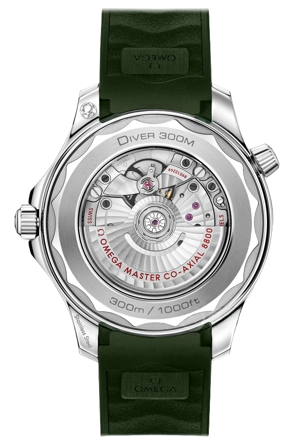 Omega Seamaster replica, Omega super clone, Omega fake watch, black ceramic Omega clone, rubber strap Seamaster replica, Ref 210.92.44.20.01.002 fake watch