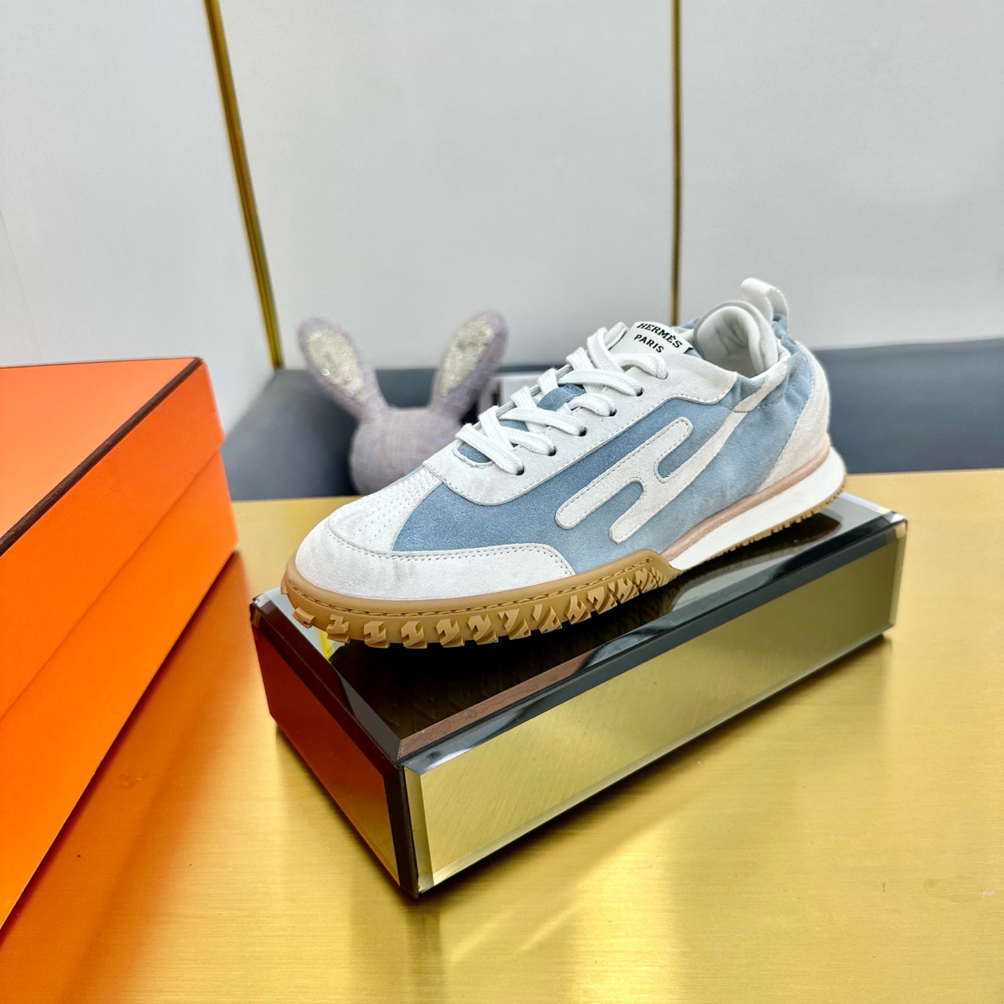 JET SNEAKER IN BLACK SUEDE AND NAPPA LEATHER、mysite、Cacoeks