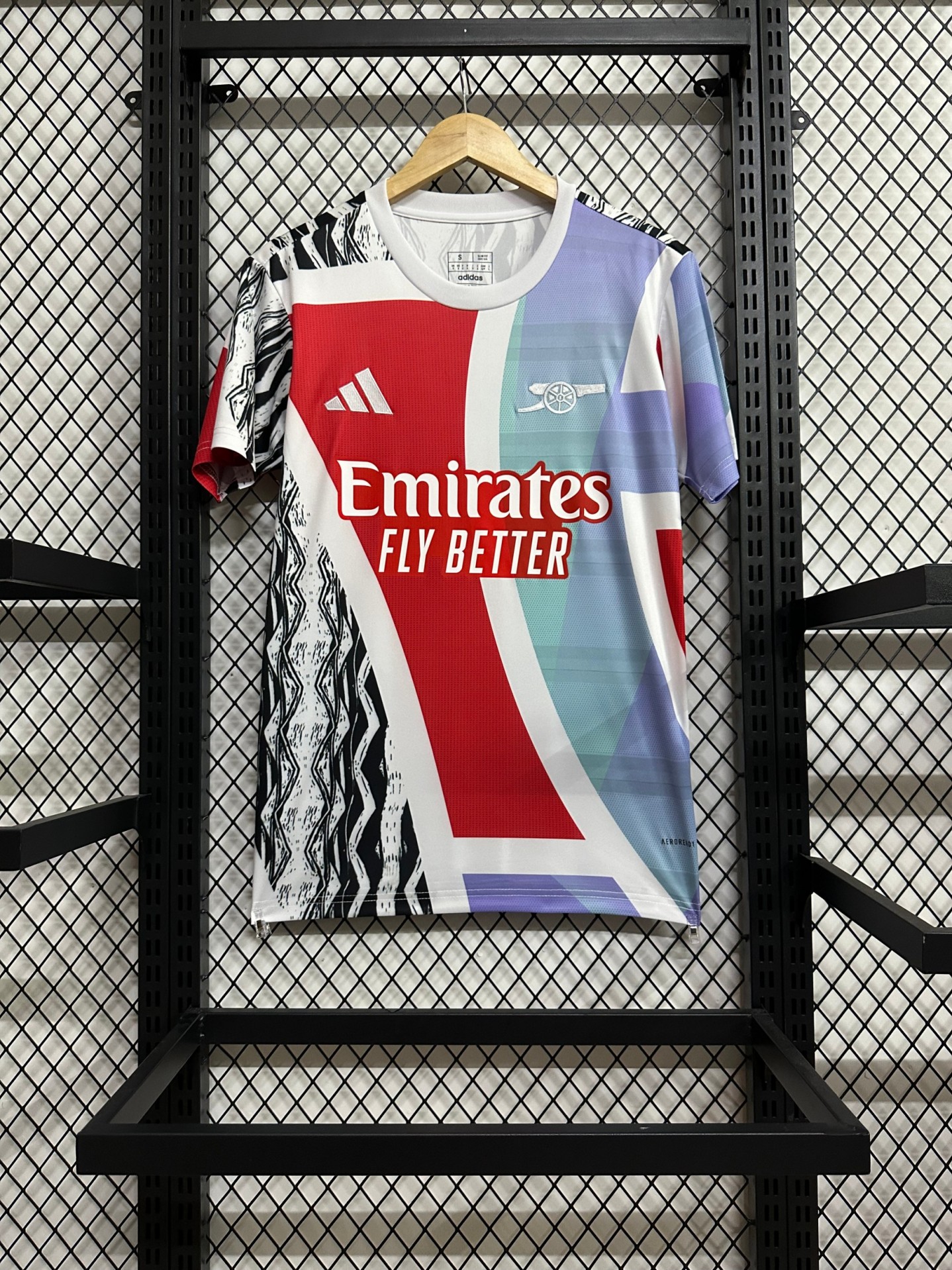 24/25 Arsenal Pre-Match Jersey-mysite Custom Football Kit- Nextkits