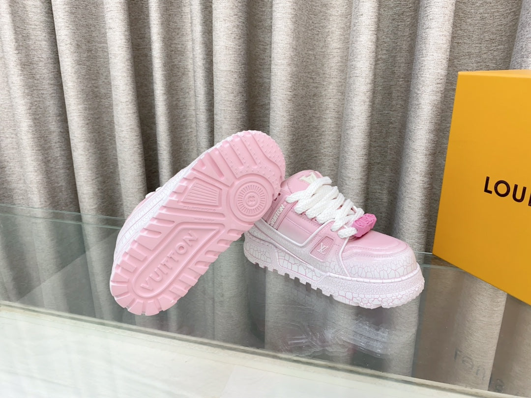 LV TRAINER PANG DING IN BABY PINK CALFSKIN、mysite、Cacoeks