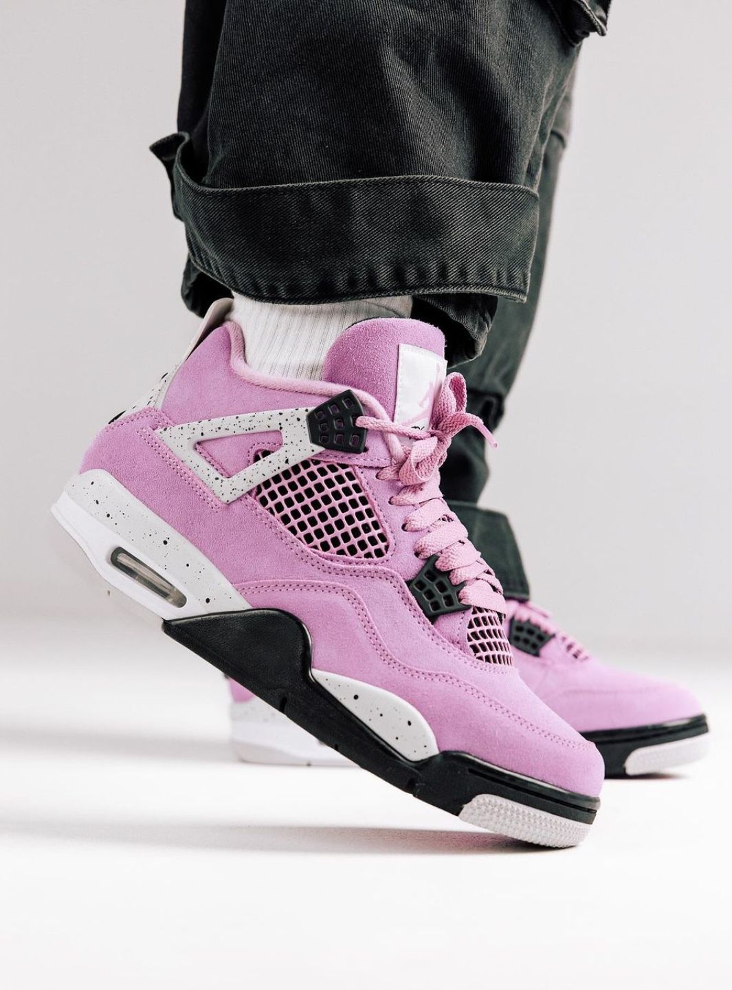 Air Jordan 4 Retro Orchid、JORDAN、Cacoeks