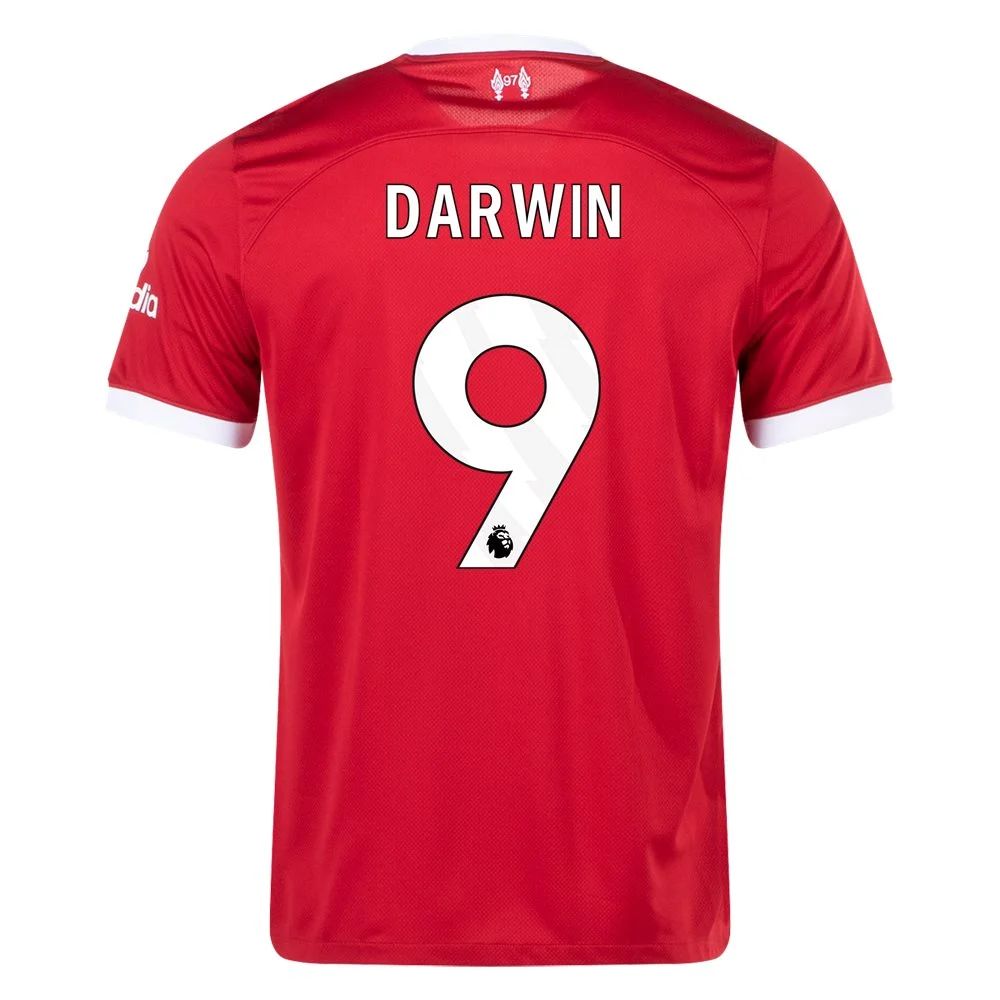 23/24 Liverpool #9 Darwin Nunez Home Jersey-mysite Custom Football Kit- Nextkits