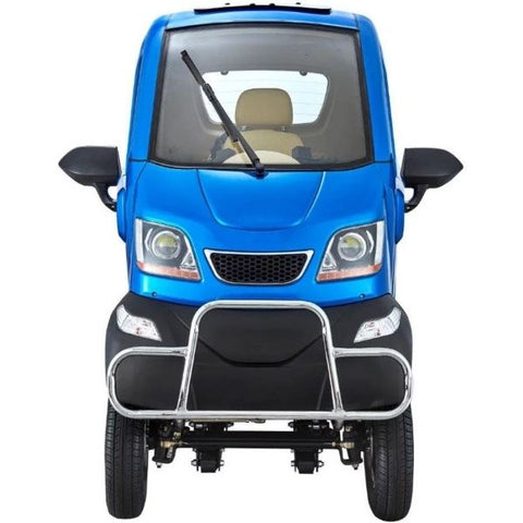 Green Transporter QRunner Blue Front View