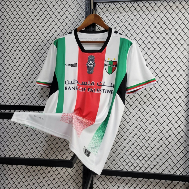 GlobeJersey-Club Deportivo Palestino 2024 Home Jersey - Fans Version