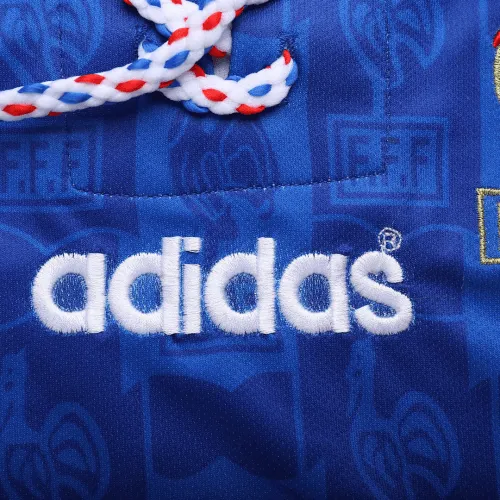 1996 France Euro Cup Home soccer jersey-Retro version: Ajax 24-25 Home Stadium Jersey - Fans Version mysite: Adidas luxuryfootballshirts.com: https://www.luxuryfootballshirts.com/