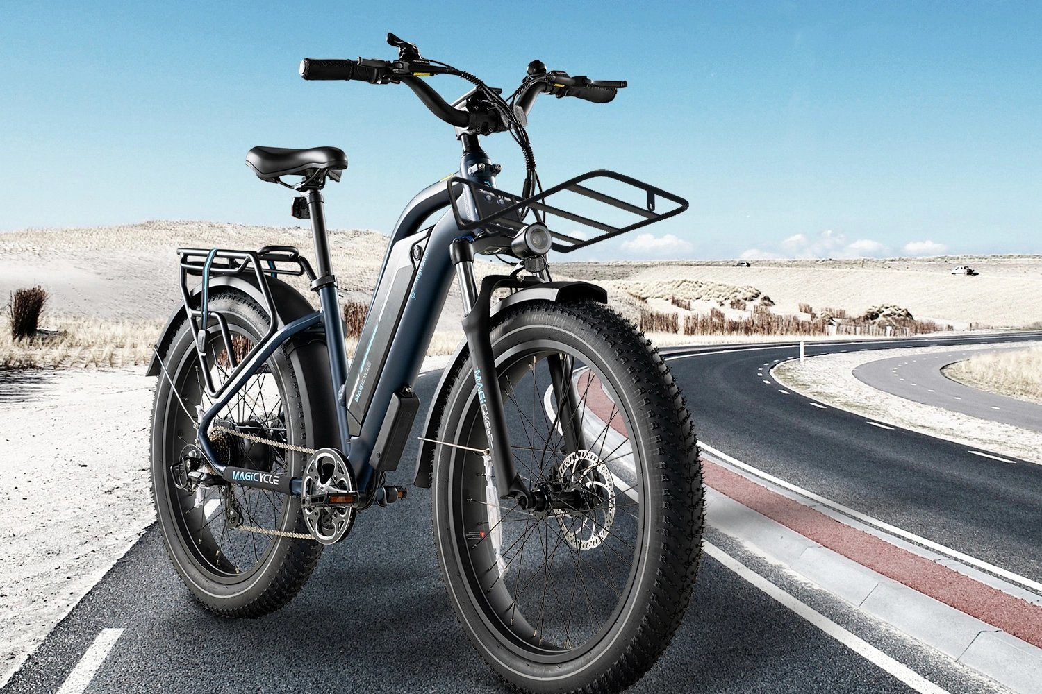 Magicycle Ebike Front Rack、mySite、bearsvspackers