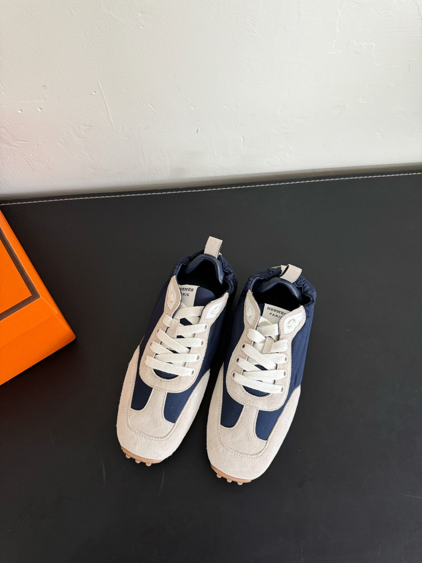 SKATEBOARD SHOES LIGHT GRAY MIX NAVY SUEDE、mysite、Cacoeks