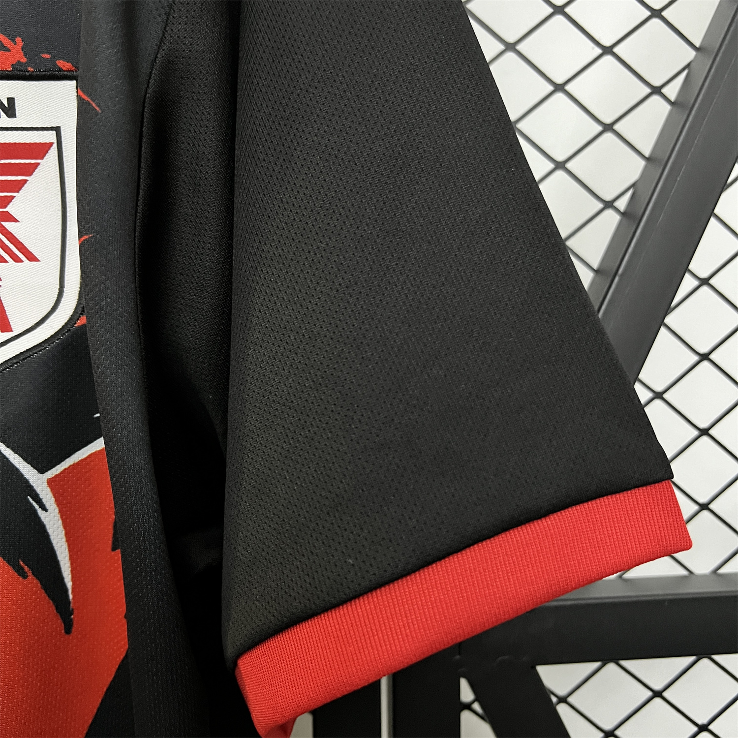 ManixJersey.com | Japan 2024 Black Red Son Goku Jersey - Fans Version -Customize Name, Number and Patch | Worldwide Shipping