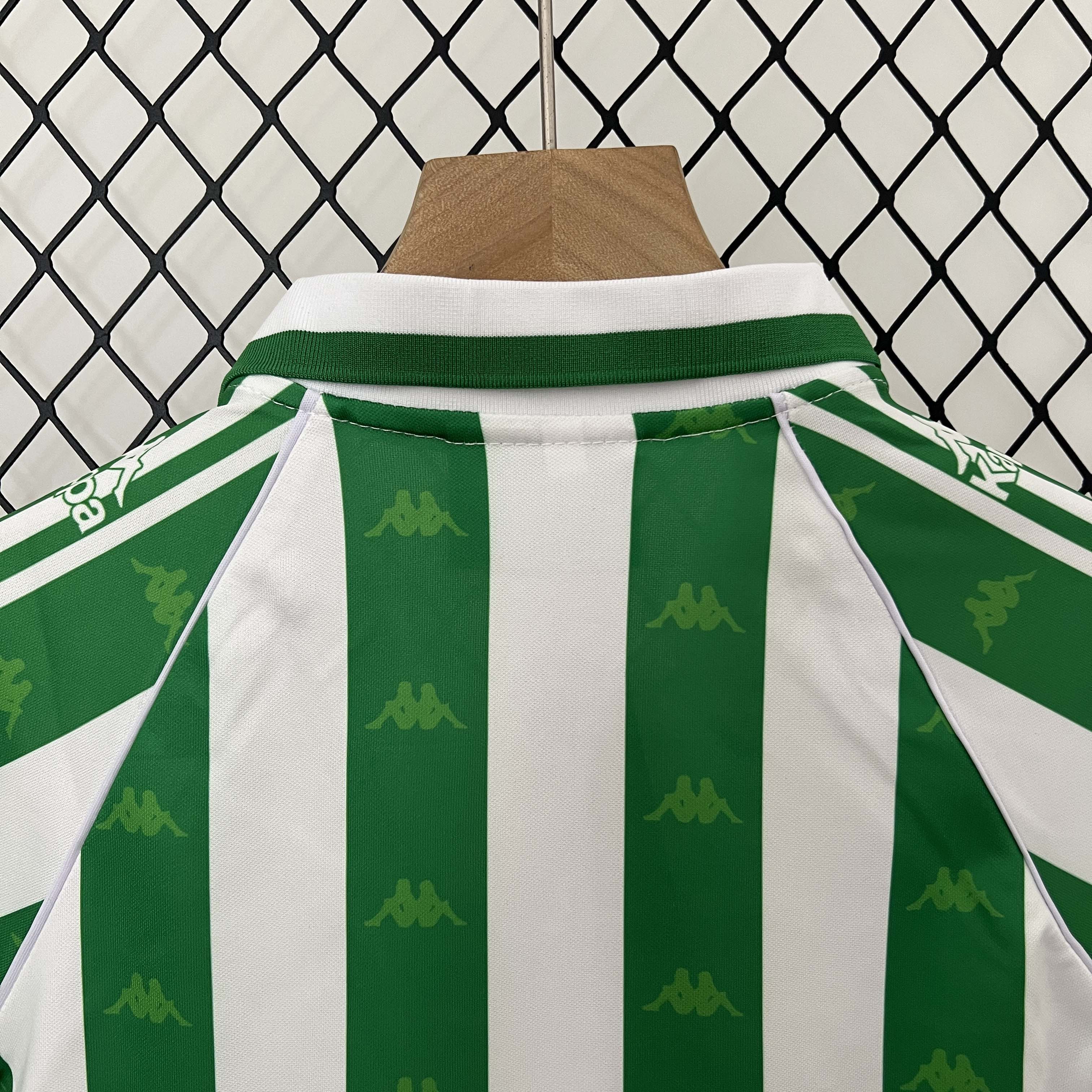 1995/1997 Retro Real Betis Home Football Shirt 1:1 Thai Quality Kids Size:football jersey mysite: unitedjerseyfootball 邓江浪:football