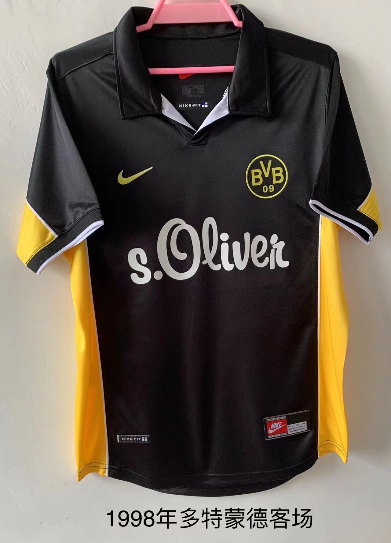 1998/2000 Retro Dortmund Away Football Shirt1:1 Thai Quality:football jersey mysite: unitedjerseyfootball 邓江浪:football