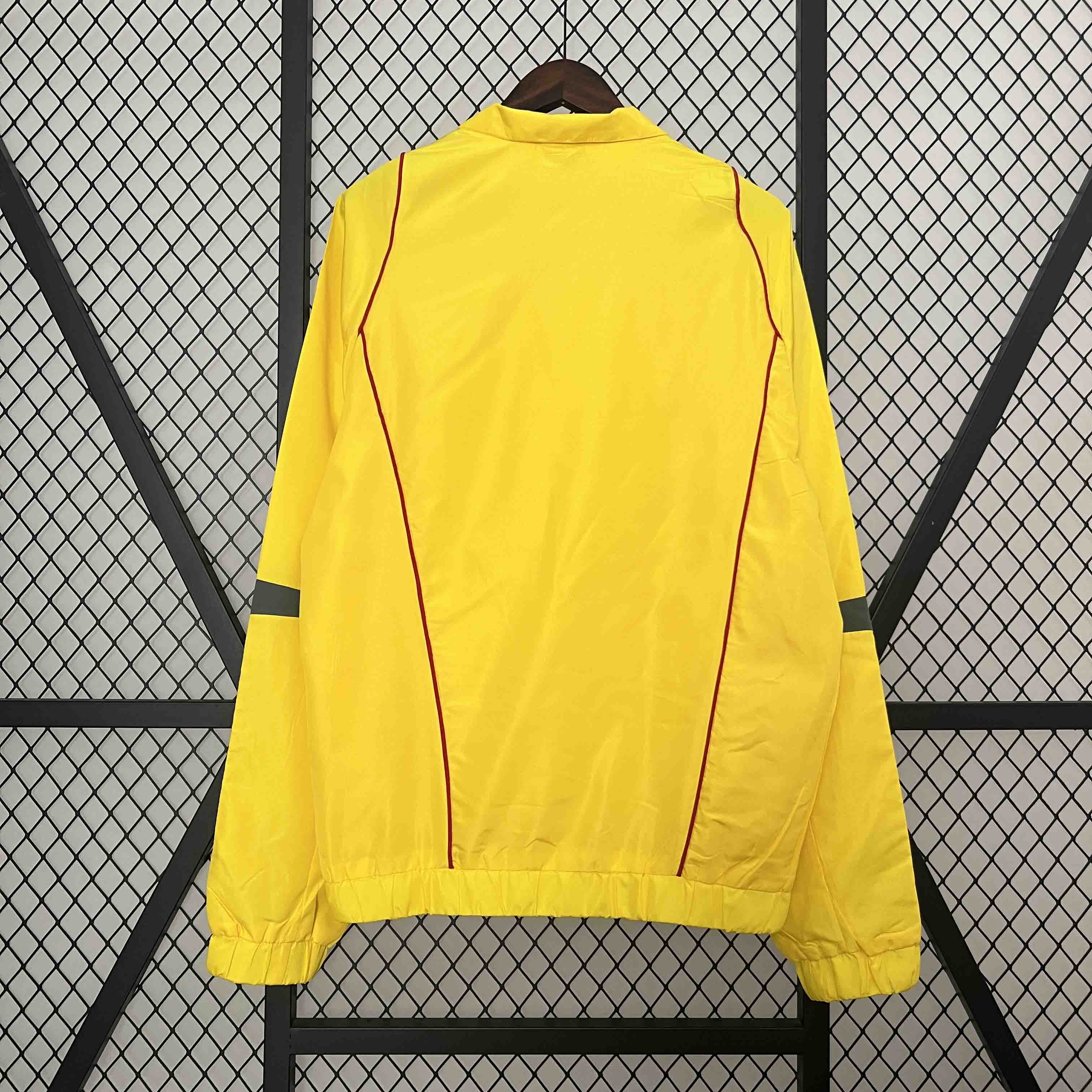 GlobeJersey-Colombia 2024 Yellow Windbreaker