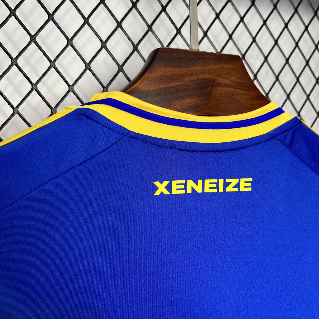 JerseysGala.com | Boca Juniors 24-25 Home Stadium Jersey - Fans Version -Customize Name, Number and Patch | Worldwide Shipping