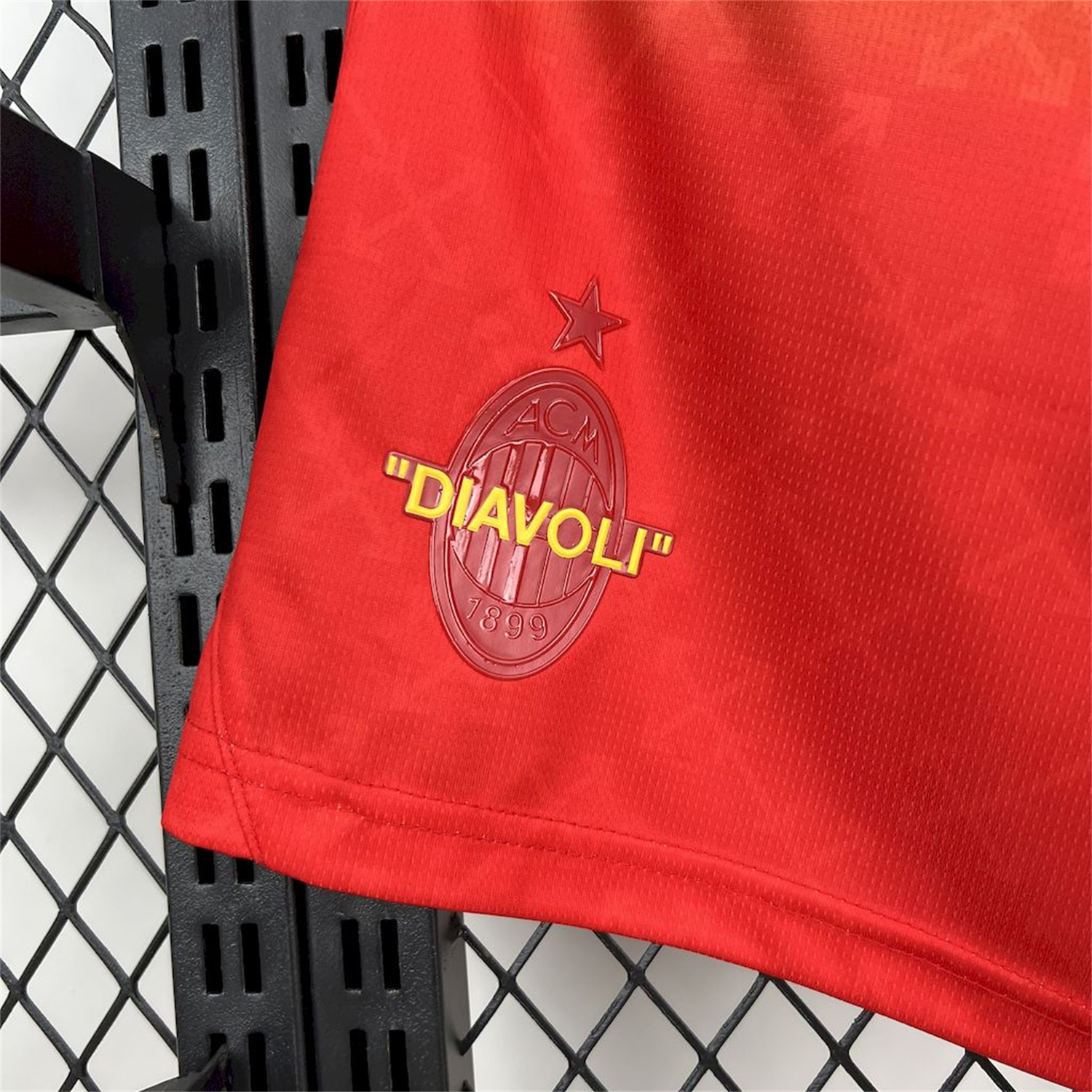 UltraTrikot-AC Milan 24-25 Fourth Red “Diavoli” Special Edition Shorts - Fans Version