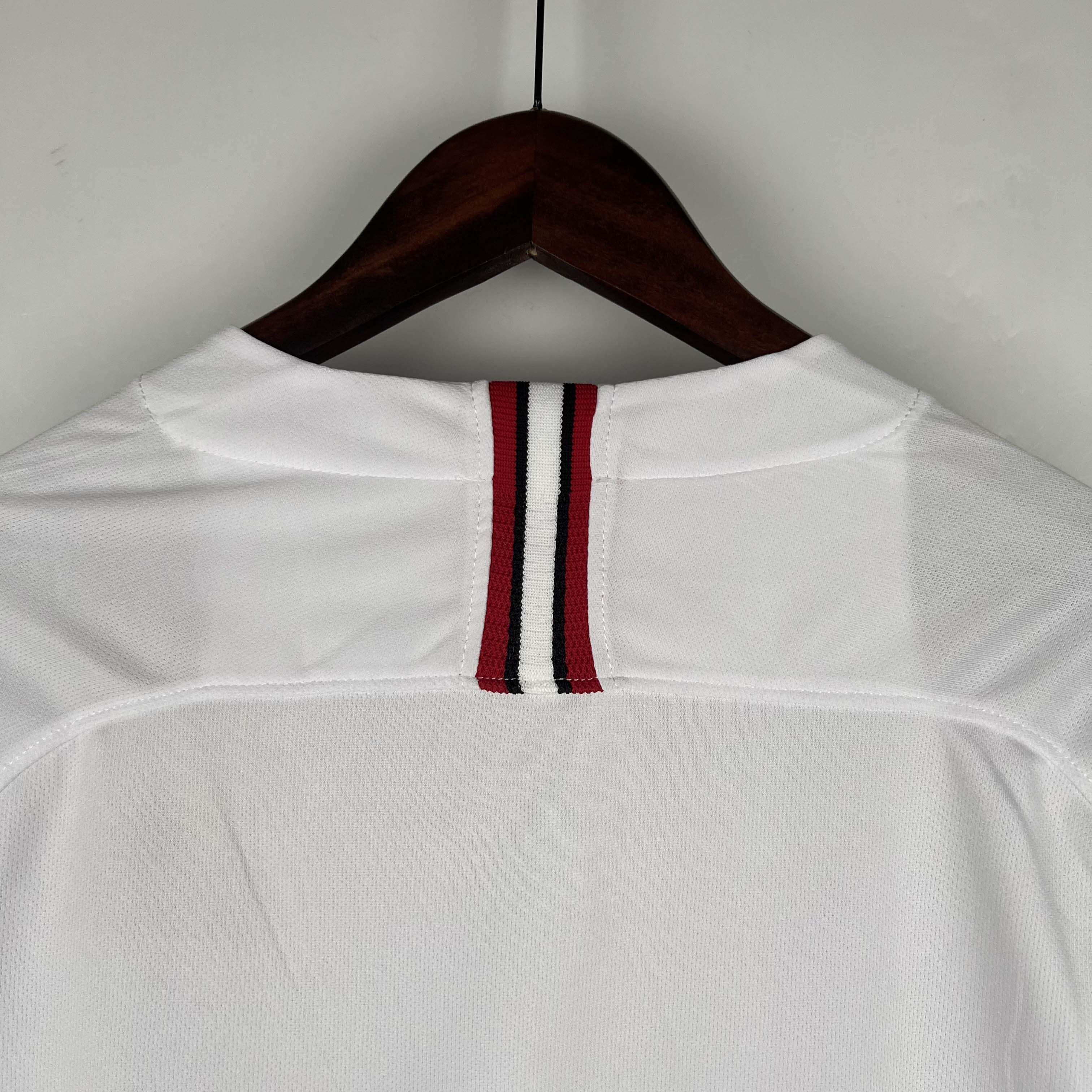 2018/2019 Retro Long Sleeve Psg Paris Saint-Germain Away Football Shirt1:1 Thai Quality:football jersey mysite: unitedjerseyfootball 邓江浪:football