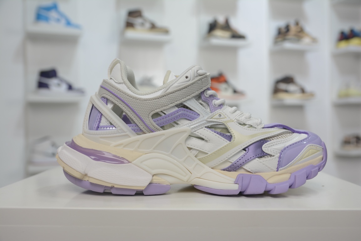 Balenciaga Track 2.0 Sneaker Purple White、mysite、Cacoeks