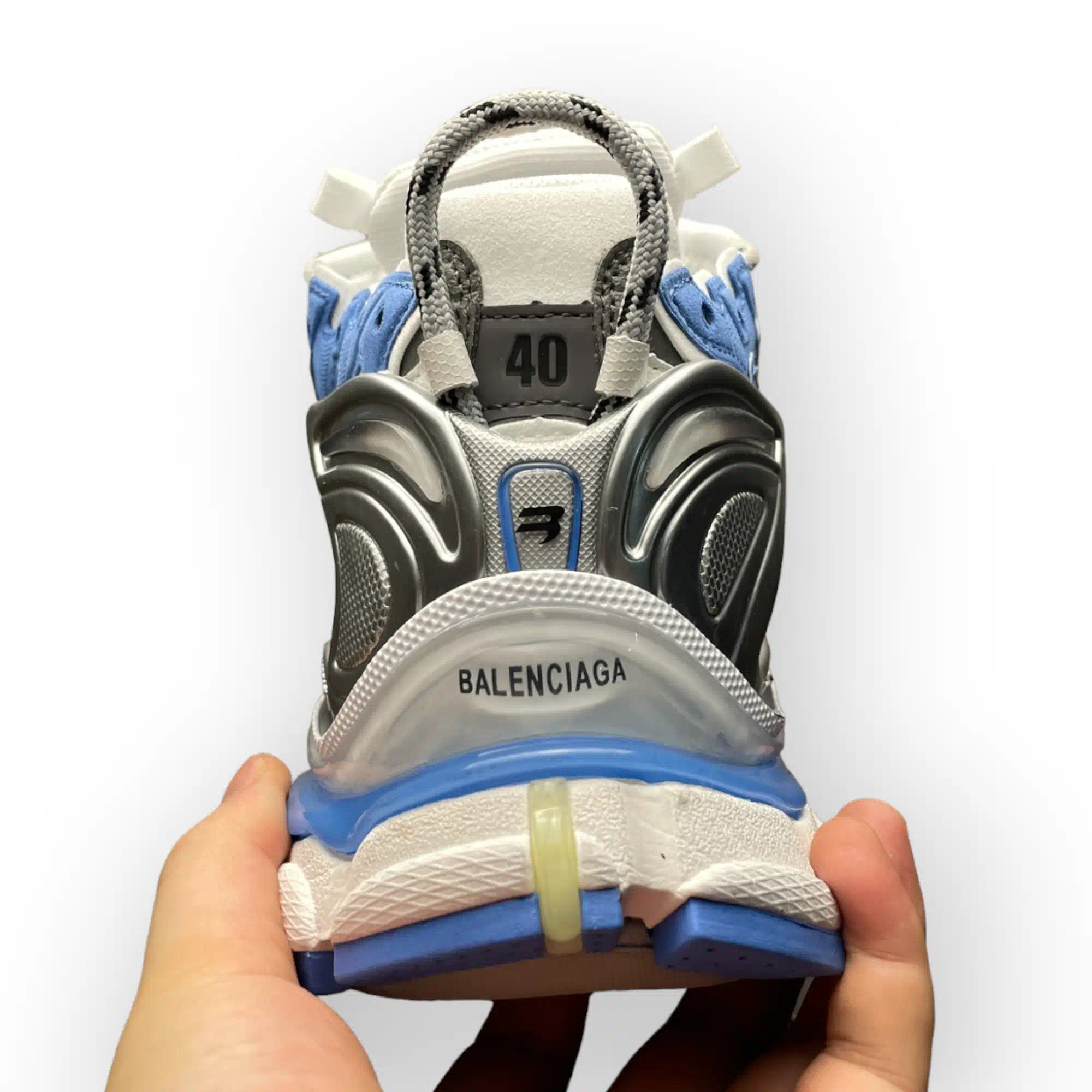 Balenciaga Runner Sneaker in Blue White Grey、mysite、Cacoeks