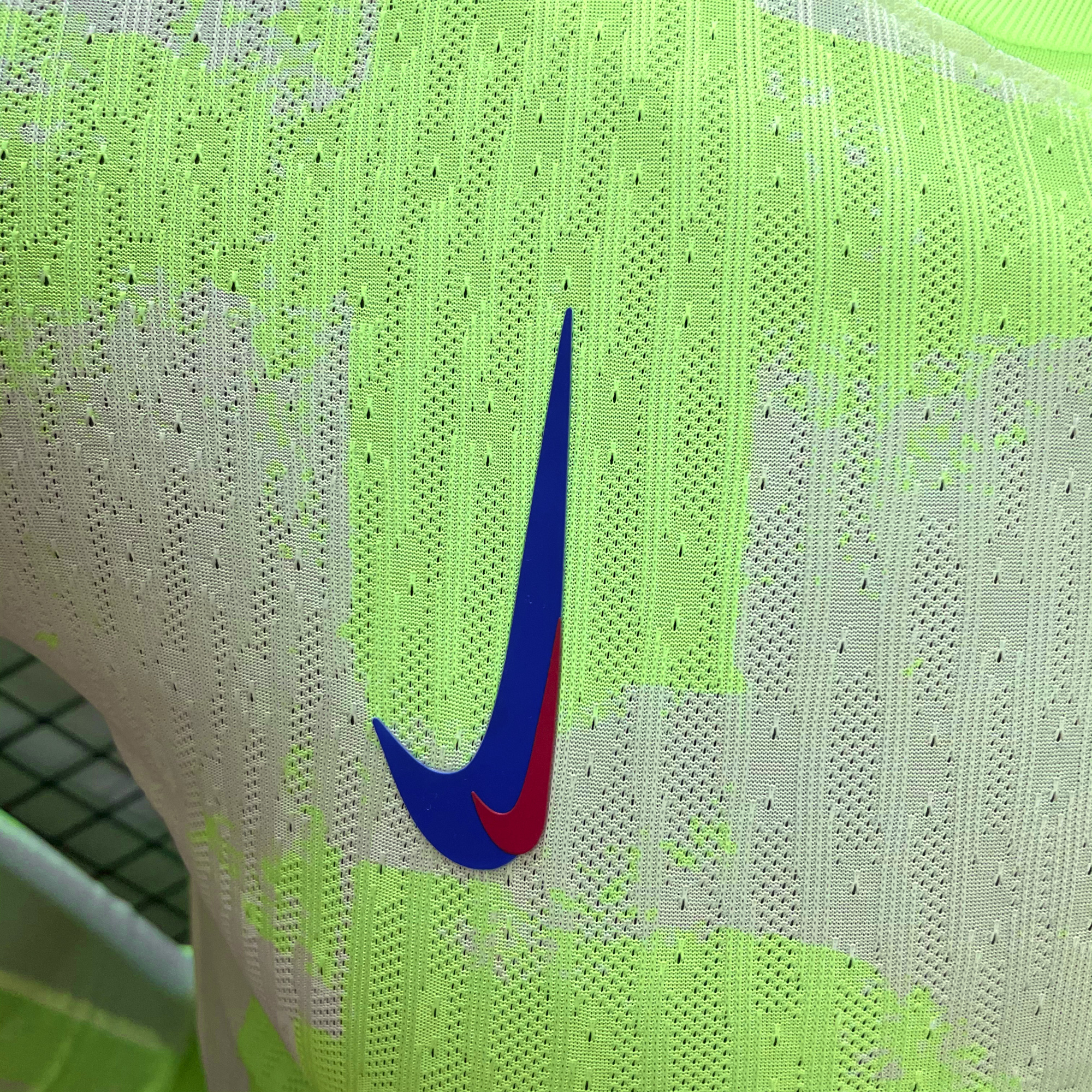 Higojerseys-Barcelona 24-25 Third Long Sleeve Jersey with Big Logo - Player Version