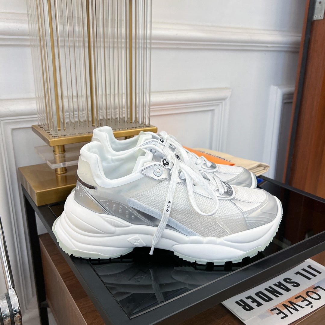 LV RUN 55 SNEAKER WHITE、mysite、Cacoeks