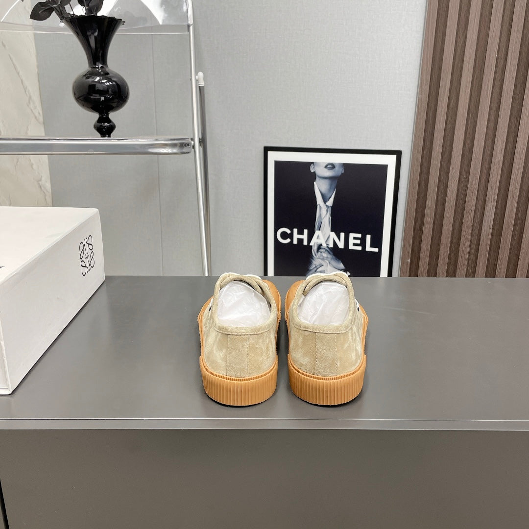 TERRA VULCA LACE-UP SNEAKER IN SAND BROWN SUEDE、mysite、Cacoeks